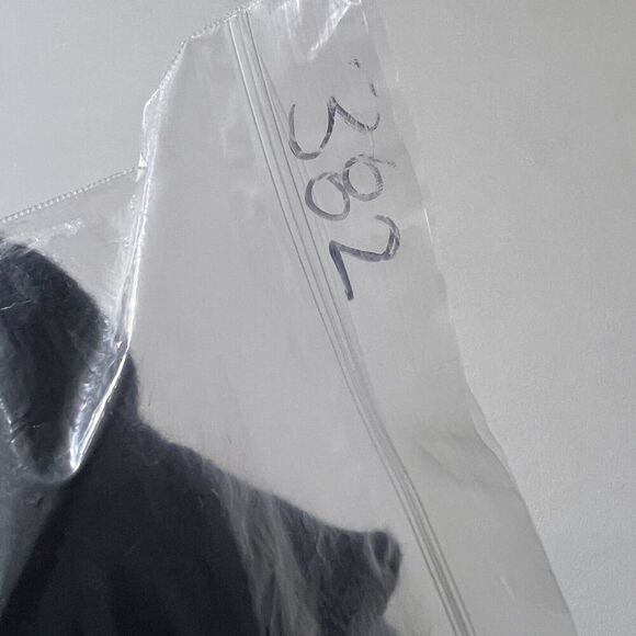 St John Sport Sweater Women’s S Cashmere Cable Knit Full Zip Navy Fisherman - Picture 7 of 7